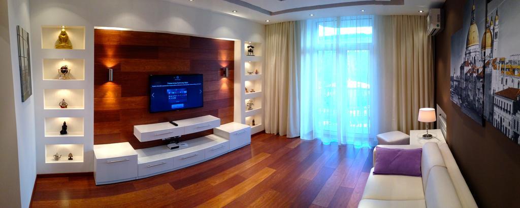 Apartment Mihailovskaya Kiev Ruang foto